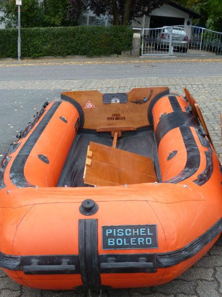 Bootswerft A.Pischel Schlauchboot Bolero 360 SUB orange